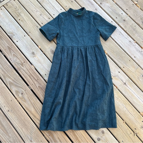 Minette Forest Green Dress - Picture 4 of 7